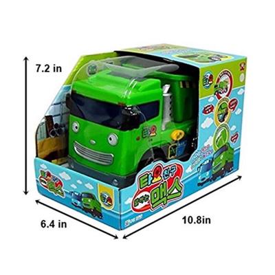 Modelo de Corea de origen, el Tayo, el pequeño autobús que habla, equipo pesado, autobús de juguete de gran tamaño, camión volquete máximo para niños, coche alimentado por fricción