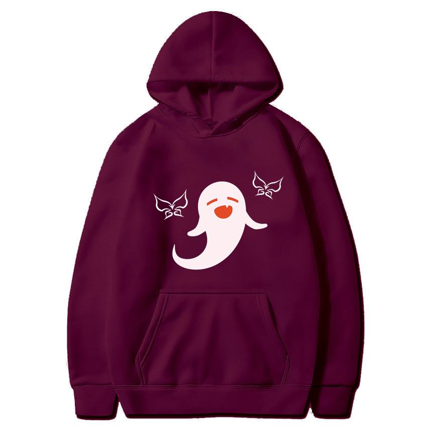 Genshin Impact Hu Tao - Geistergeistkunst Pullover Hoodie Pullover Kapuzenpullover Herren Bequem Outdoor Vielseitig Hoodie