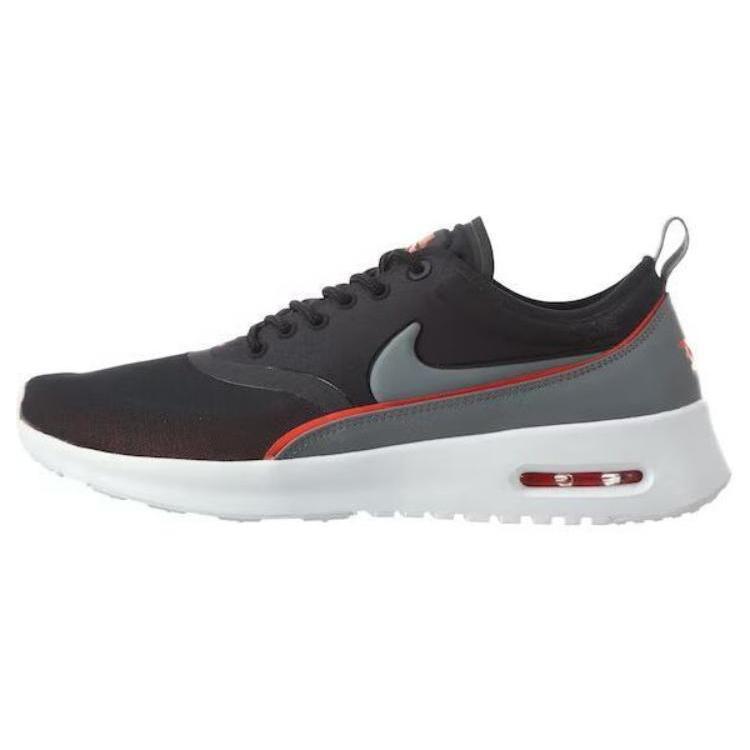 

New Nike Air Max Thea Ultra Black Cool Grey Bright Crimson Women s 844926-003 36.5