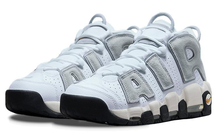 Nike Air More Uptempo Air 'Wolf Grey Solar Flare' DZ4516-100