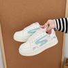 Fashion Small White Shoes Large Size Women Wedge Basket 2025 All-Match Casual Female Sneakers Big Size Sports Leisure Big Size Shoes Wom