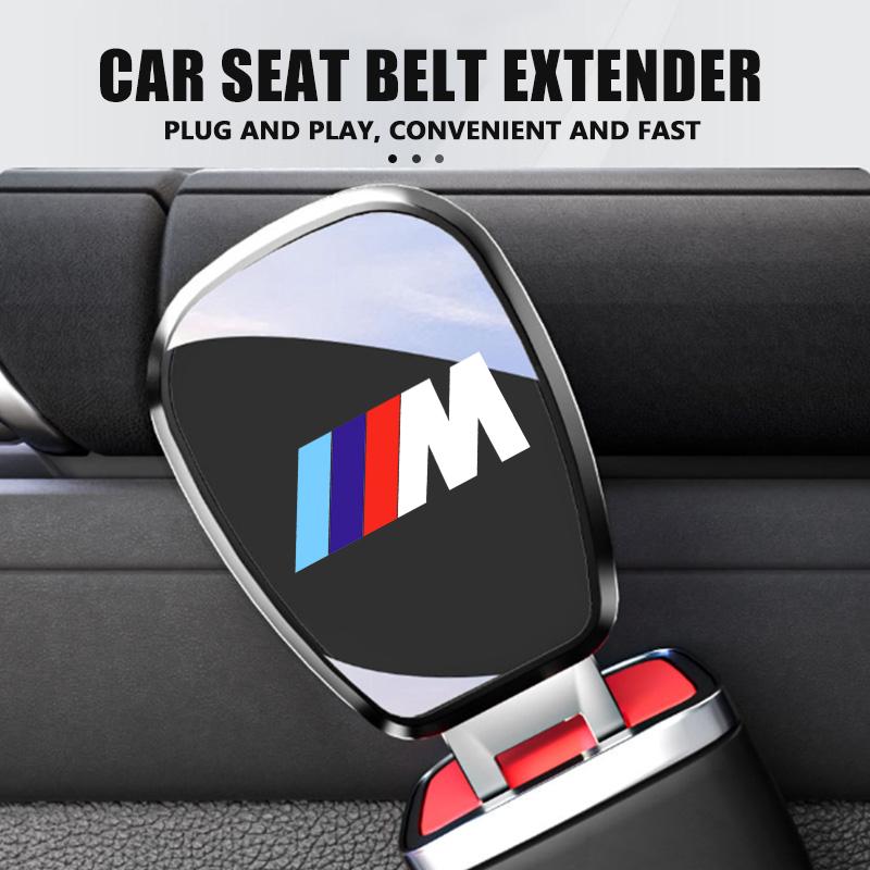 Car Seat Belt Clip Extension Plug Protection Extender Accessories For BMW Performance M E87 E30 E46 E28 F35 G20 E93 F20 X3 X F5