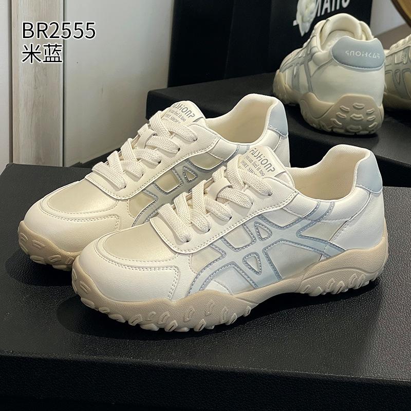 

Leather Dexun shoes New sports and leisure board shoes Breathable thin Forrest Gump shoes 35