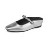 Grape mother wears half-drag Muller single shoes outside, women's back empty small man inner height increase casual women's shoes 2025 Korean version