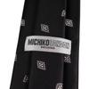 [Michiko London] Wrinkle-resistant bonded fabric with lining for added volume. Made in Japan. KOSHINO brand tie. Small pattern. 100% silk. Unisex.