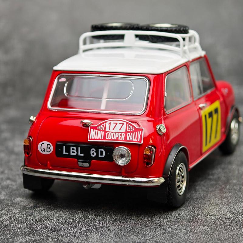 WINZIG 1:Maßstab 18 WINZIG Mini Cooper Morris 1300 Mini 177# Legierung Druckgussmodellauto Statische Anzeige Weihnachtsgeschenk Sammlung