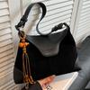 Underarm bag women's 2025 new Korean version of high-end fashion shoulder bag niche design retro messenger bag