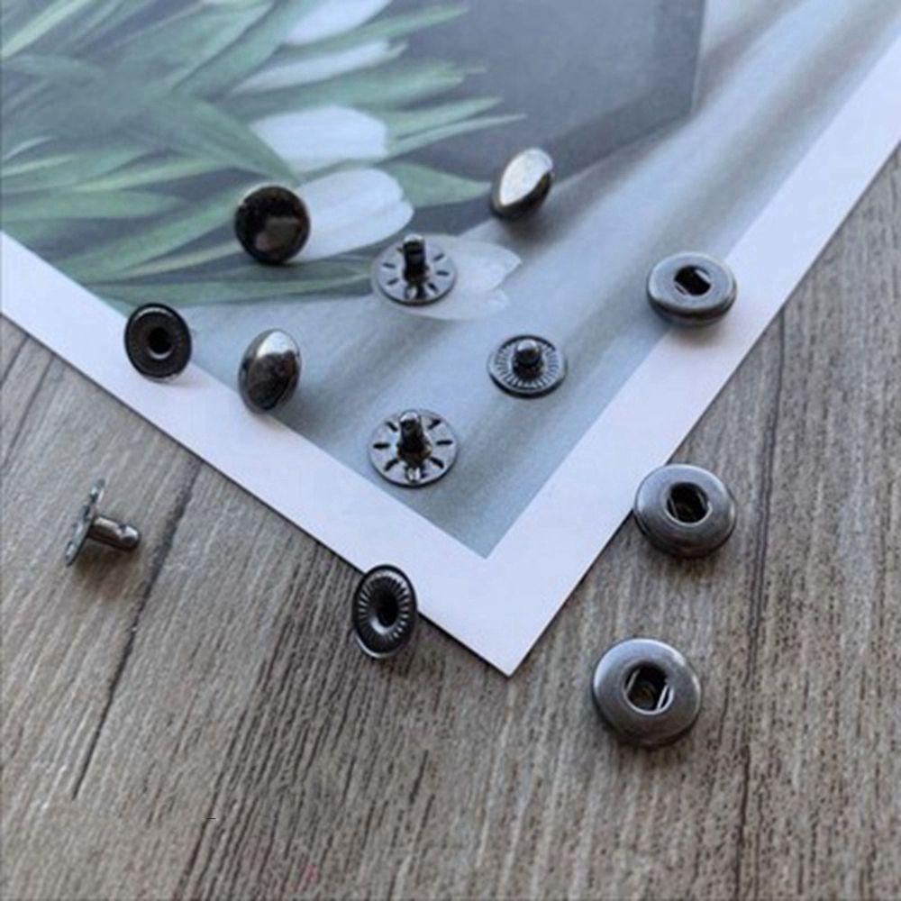 Geschenkpuppenhaus Miniatur Handwerk Metall Schnallen DIY Puppenkleidung Mini Knöpfe Kleidung Nähen Schnalle