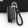Tpu Car Key Case For Dodge Challenger Charger Journey For Chrysler 300C For Jeep Cherokee Compass S Renegade Grand Commander