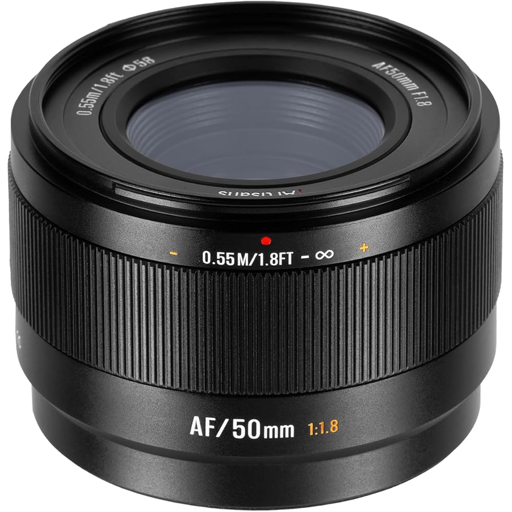 7artisans LITE 50mm F1.8 E Mount Lightweight APS-C Small AF Single Focus Lens (Domestic Genuine P...