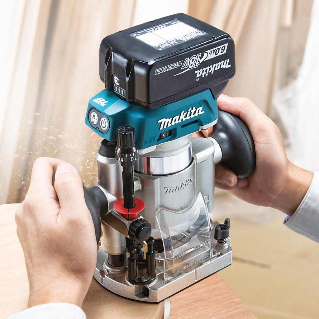 Makita RT51DZ 18V Cordless Blue and Case Sold Trimmer, (Battery, Charger, Separately)