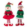 Upgraded Christmas Plush Doll Ornaments Xmas Tree Ornament Dolls Decorative
