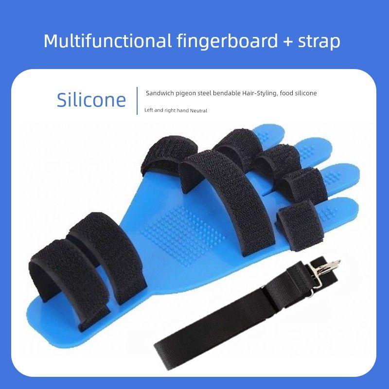 Half Soles Finger Splitter Cute Sandbag Hemiplegia Hand Finger Rehabilitation Training Equipment Fixer Finger Board Brace