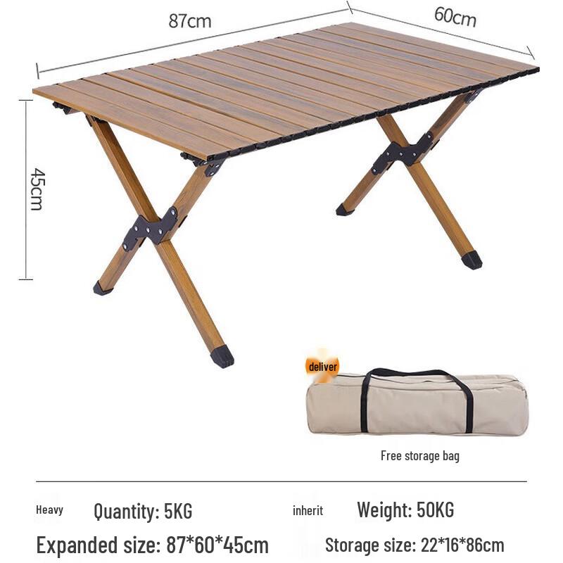 Portable Outdoor Folding Egg Roll Table
