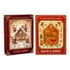Gingerbread Couple Christmas Advent Calendar 2025 24 Day Countdown Box Acrylic Ornaments Hanging Tree