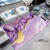 Luxury Fantasy Marble Carpet, Bedroom Carpet, Living Room, Sofa Decoration, Large Green and Gold Game Decoration