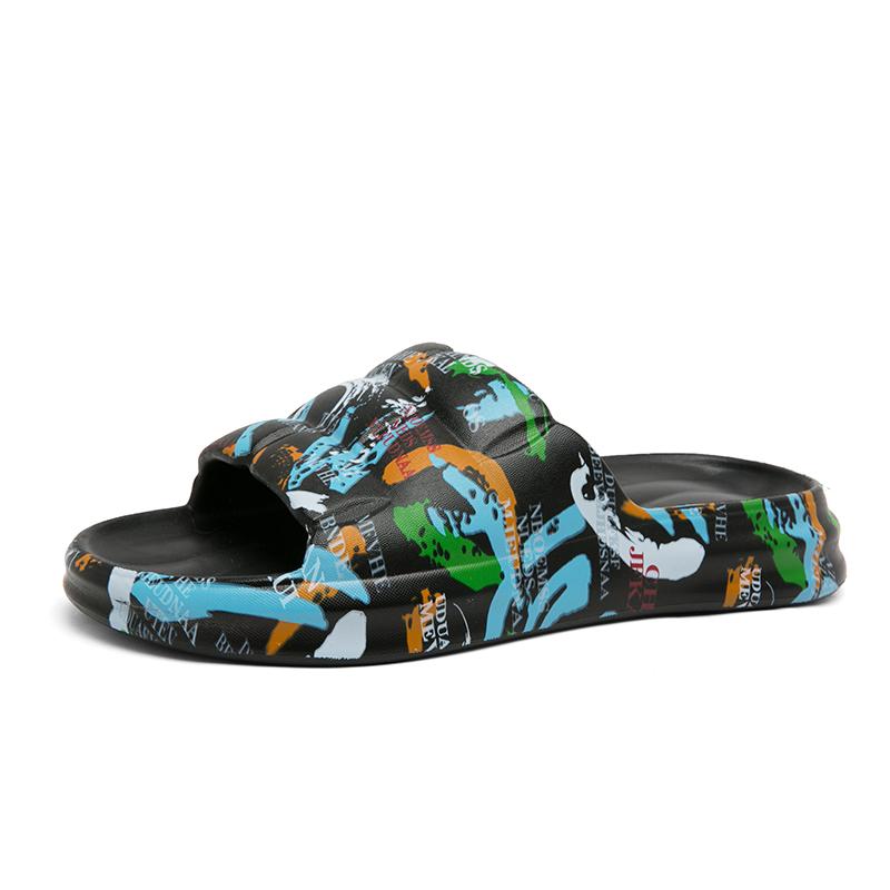 

Мужская модная и модная уличная пляжная обувь размера 36-47, сандалии, тапочки, повседневные сандалии и домашние тапочки 42/43 чёрный