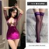 Sexy lingerie hip wrap purple lace pure lust secretary sexy professional wear ol cosplay