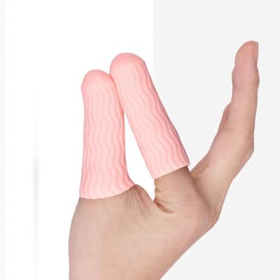 2Pcs Silicone Gel Tube Hand Bandage Finger Protector Anti-cut Heat Resistant Finger Sleeves Great Cooking Kitchen Tools