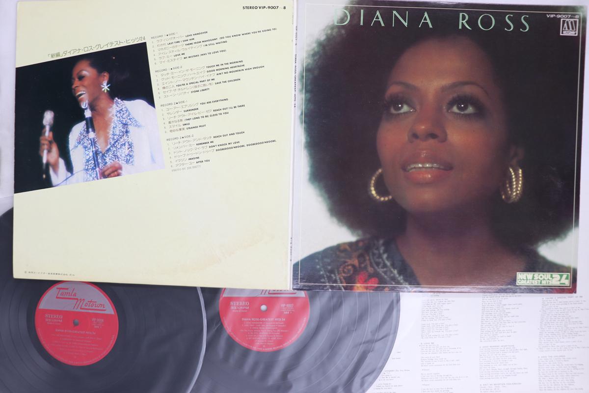 

Виниловая пластинка DIANA ROSS Greatest Hits 24 VIP90078 TAMLA MOTOWN 1976 Япония SoulFunk Б/у