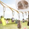 Camping Lanyard Seil Campingplatz Aufbewahrungsgurt Tragbare Zubehörteile