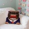 Cute DDomo Kun Case Plush Fabric Soft Pillowcase Double Sided Print Cushion Cover Household Gifts