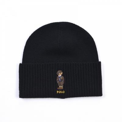 Polo Ralph Lauren Pc1037 001 Kašmírová čepice s medvědem