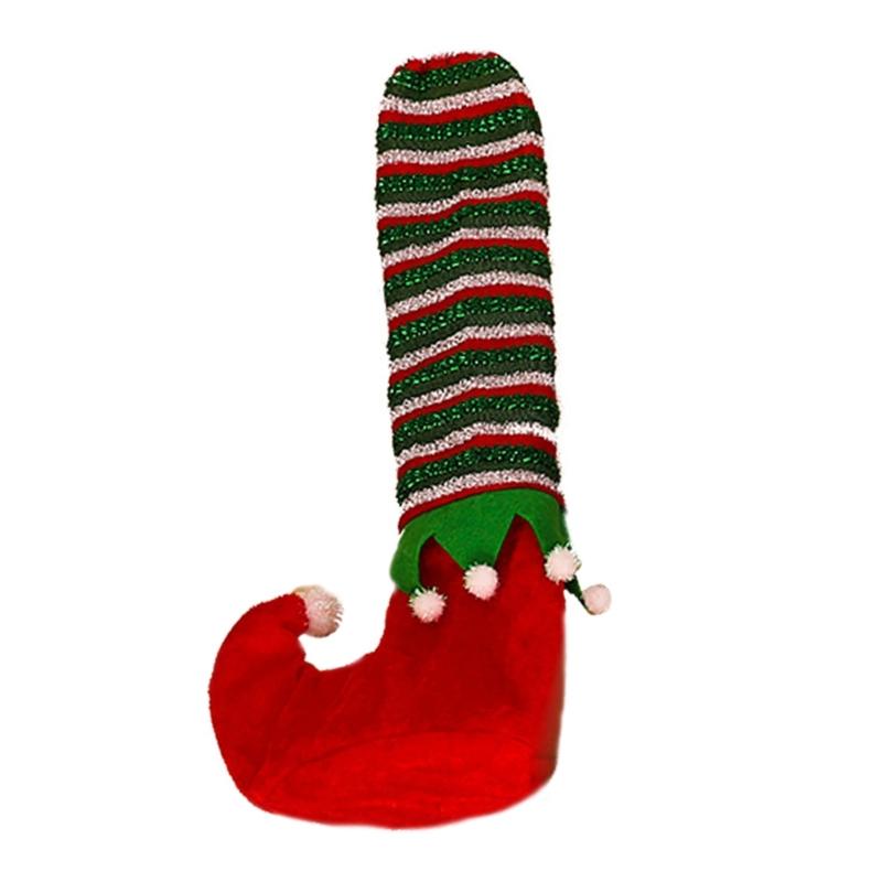 Christmas Cute Elf Table Leg Covers Chair Foot Covers Enhances the Holiday Spirit In Your Living Space
