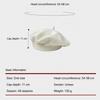 Solid Color Beret Hat Warm Woolen Beanie Cap Retro Knit Cap  Women Girl