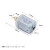 AZGIANT 2pcs/lot Centre Lock Motor for Land Rover Freelander 2 for Range Rover Sport Version Worm Gear For Evoque