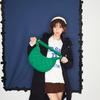New MLB Polyester Cloud Bag Dumpling Bag Shoulder Bag Handbag Shoulder Bag Women's Green 3ABQM0936-07GNL