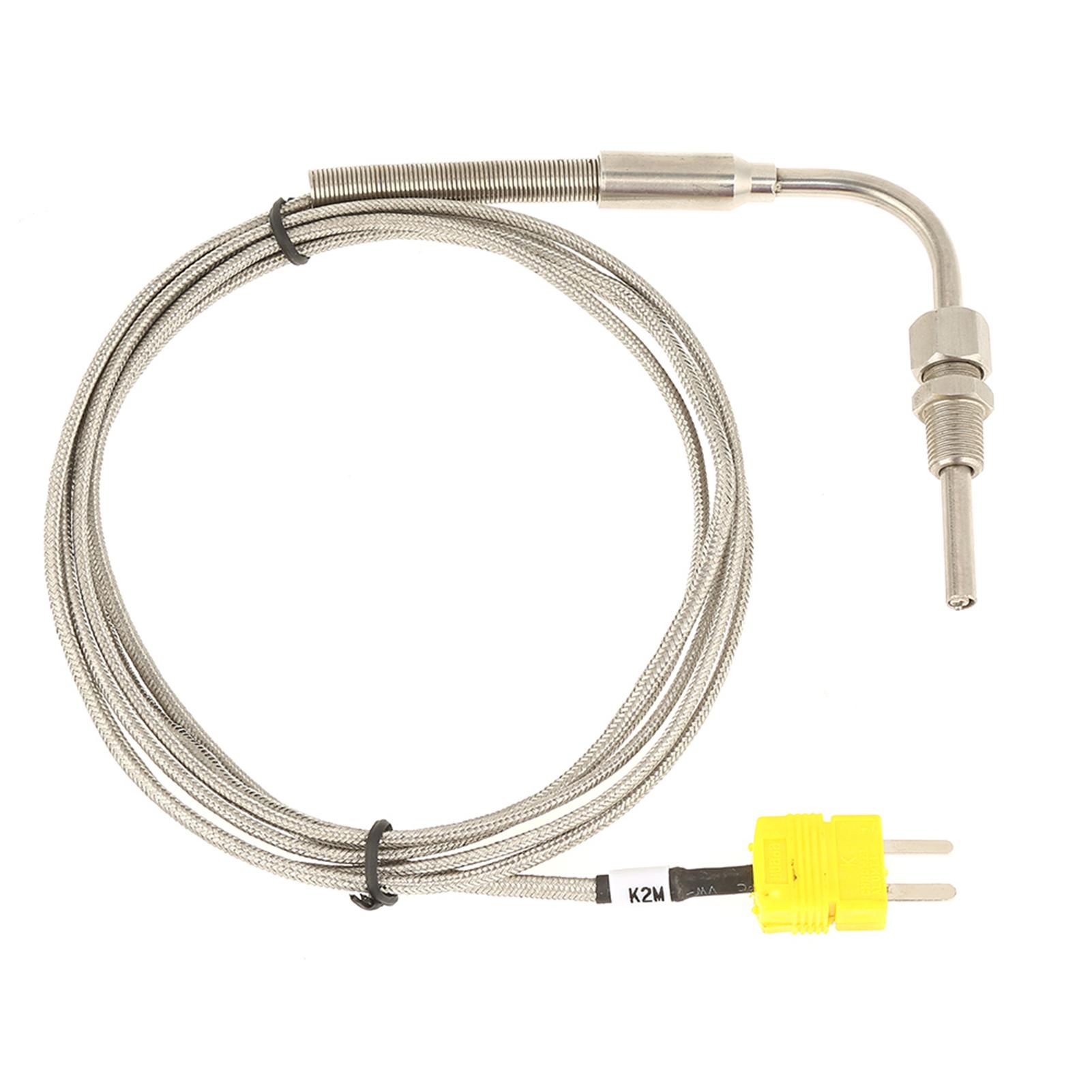 

EGT K Type Thermocouple Exhaust Gas Temp Probe Temperature Sensors Mini K Type Connector Temperature Controllers Accessries бежевий