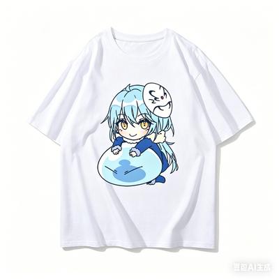 2026 That Time I Got Reincarnated As a Slime Personality T-shirt, New Model, Anime Clothing, Plus Size T-shirt