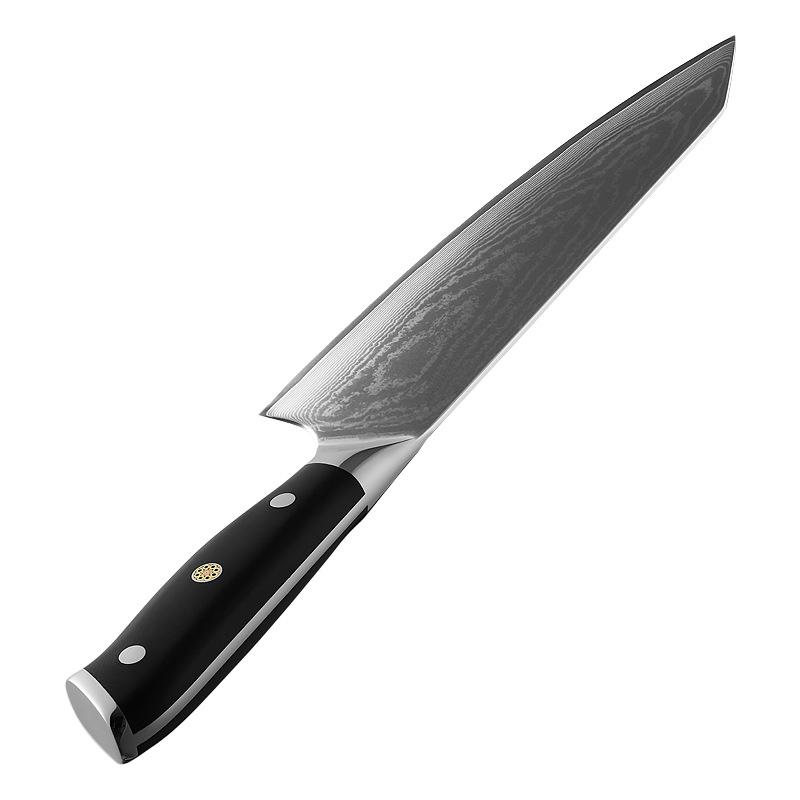 67 Layers Damascus Steel Chef Knife Kitchen Knives Slicing Fruit Knife Peeler