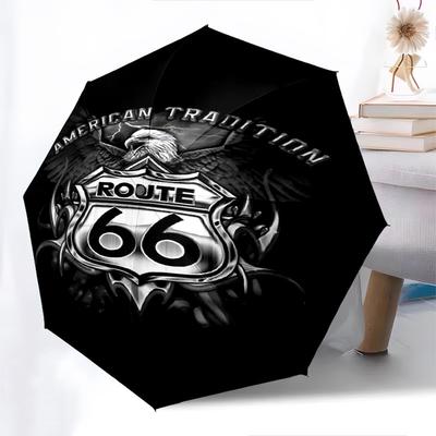 1pc AMERICAN TRADITION Automatic Open Close Umbrella  Windproof Canopy, Automatic Open Close Button10179
