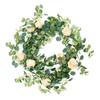 Welcome Sign Ivy Fake Plant Wedding Decoration Garland Home Decro Artificial Flower Rose Vine