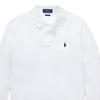 Polo Ralph Lauren Kids Logo Icon Button Fit Straight Long Sleeve T-Shirt Kids tops White CWPOKNIY6820119-100