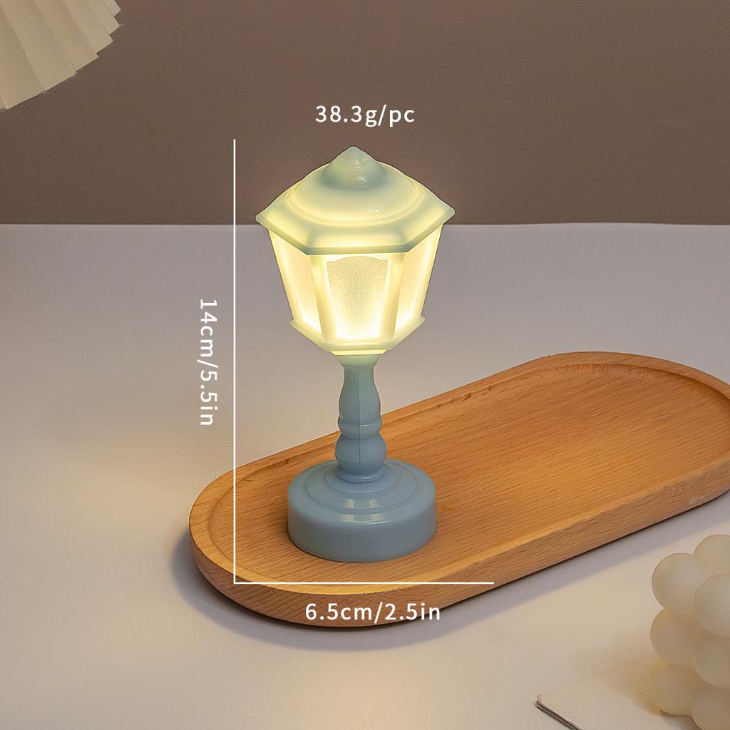 Ins Retro Nightstand Lamp for Bedroom Dorm Desktop Decor Creative Sleep Light Gift for Women Birthday Present