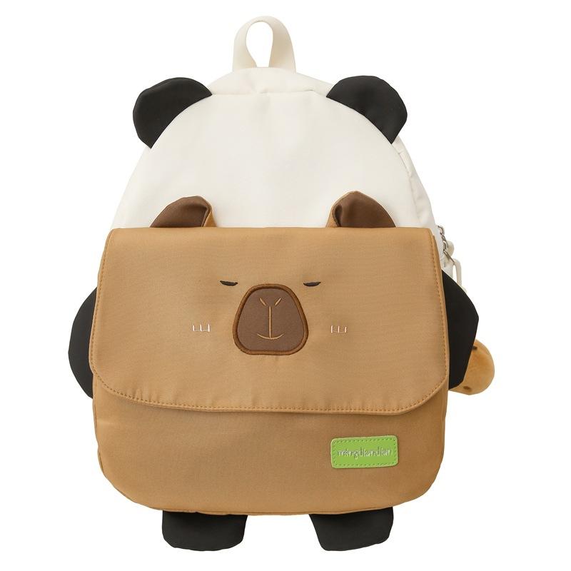 Cute Panda Multifunctional Backpack Large Cartoon New Student Bag Spring Outing Backpack for Primary School Students