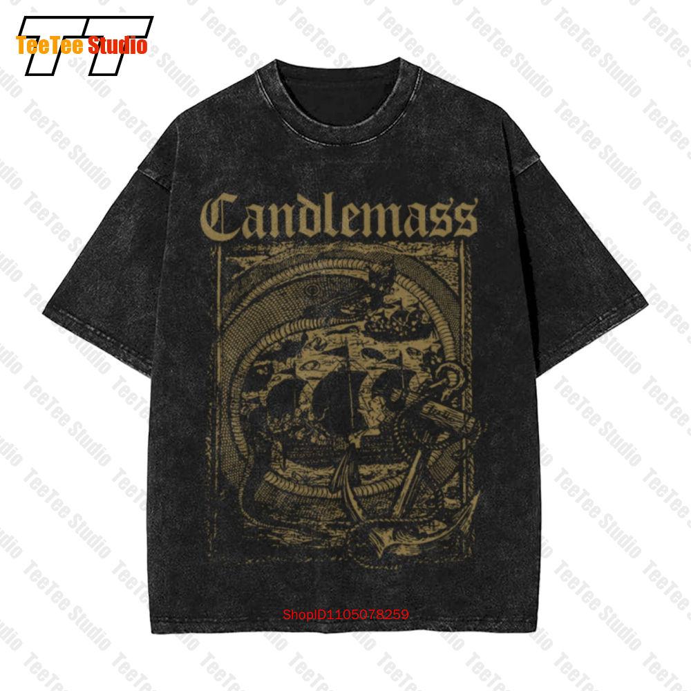 Authentic Candlemass The Great Octopus Vintage Oversized TShirt VPX S
