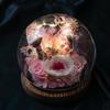 Eternal Flower Glass Cover Creative Light Luxury Birthday Wedding Graduation Gift Mother's Day Girlfriend Teacher Girlfriend