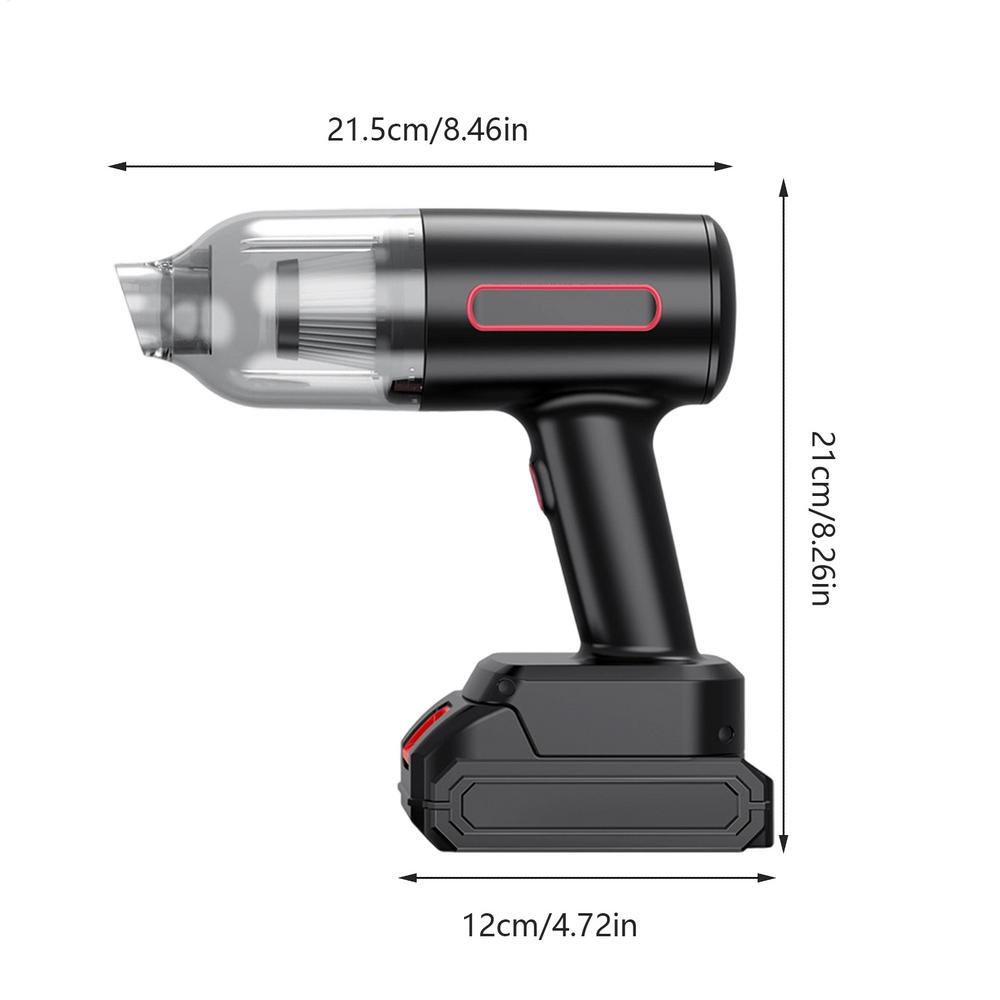 New Wireless Car Vacuum Portabale Cleaner Cordless Handheld Auto Vacuum 120W High Power Vacuum Cleaner For Home Office Keyboard