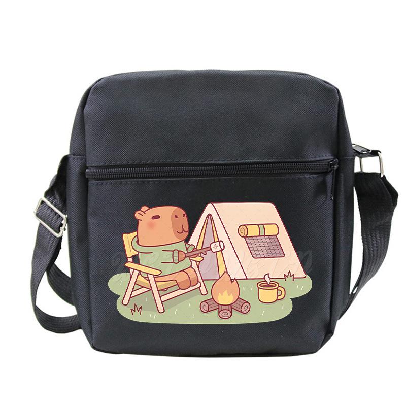 Fashion Versatile Children'S Portable Shoulder Bag Printed Trend Multifunctional Oblique Span Bag