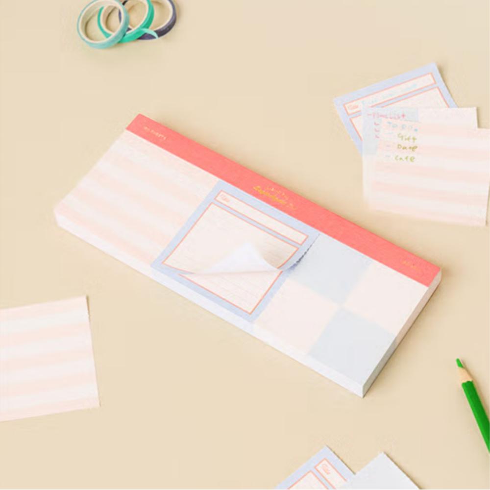 Tri-fold Tteok Memo Pad 150 Sheets
