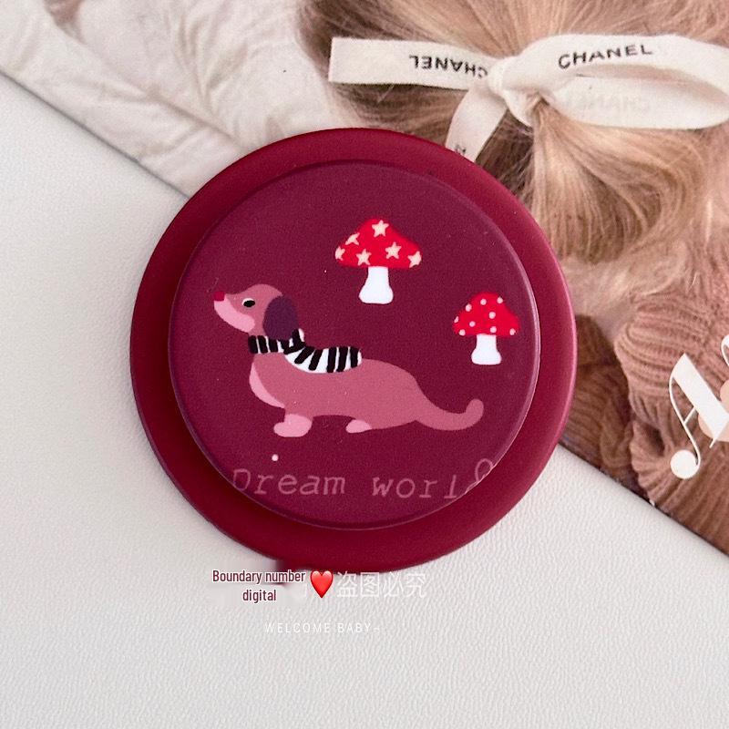Cartoon Pattern Frosted Film for MagSafe Magnetic Phone Stand – Creative Design for Lazy Use