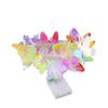 3m/6m Fiber Optic Butterfly Light LEDs Flashing String Light Starry Outdoor Halloween Christmas Atmosphere Decoration Light