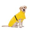 Reflektierender Hunderegenmantel Mit Verstellbarer Kapuze Haustier-Poncho Körperbedeckung Rollkragen Wasserdichte Hunderegenjacke Für Mittlere Große Hunde