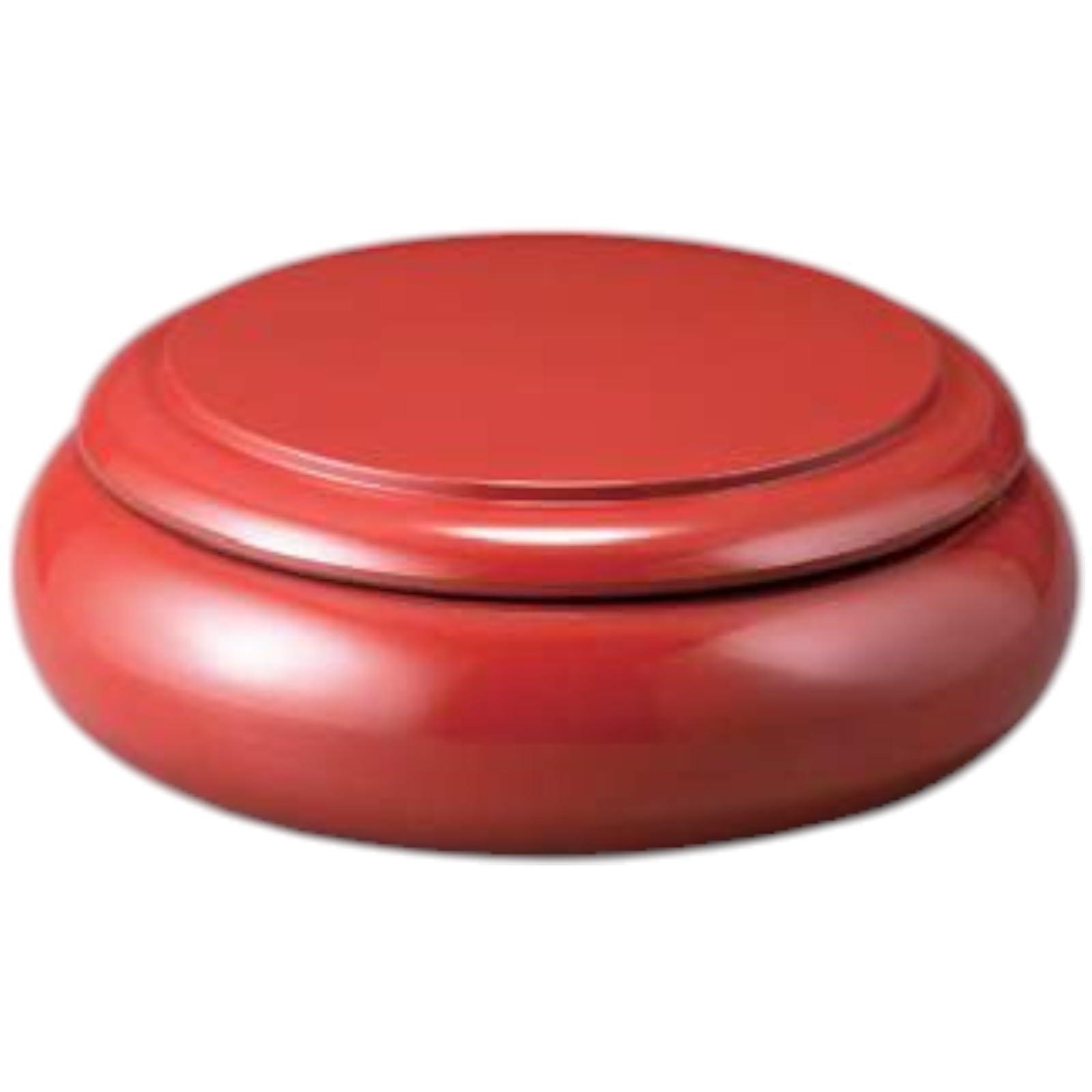 

Sushi Plate Sushi Jukanbachi Chirashi Oke with Black Made in Japan J-kitchens (Sushi Oke/Chirashi Oke) (Red Interior)