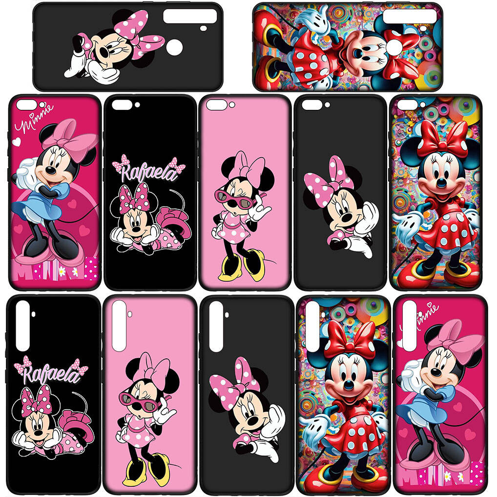 for iPhone 17 16 15 Xiaomi Poco F7 F8 X7 X6 C85 C75 M8 Redmi Note 14 13 12 11 Pro Max 14C 13C 15C A3 A4 Phone Case Wallpaper Minnie Comics Mouse Cover