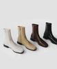 Sappun Laurenti Square Sock Ankle Boots Ver.2 (2Cm) (B Type)